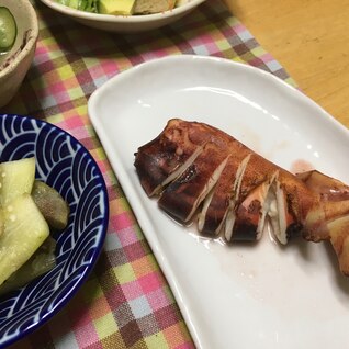 糖質制限★イカの醤油焼き